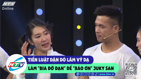 Xem Show CLIP HÀI Tiến Luật dặn dò Lâm Vỹ Dạ làm "bia đỡ đạn" để "báo ơn" Juky San HD Online.